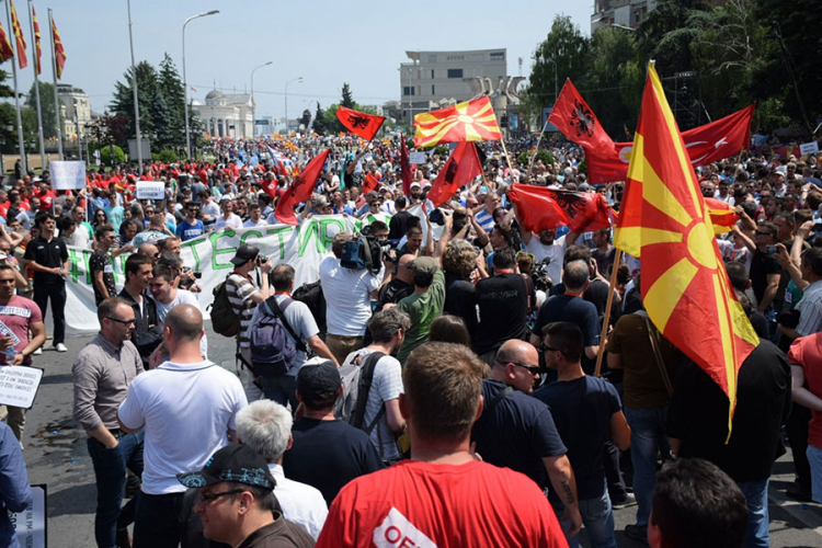 Novi protesti inicijative za zajedničku Makedoniju