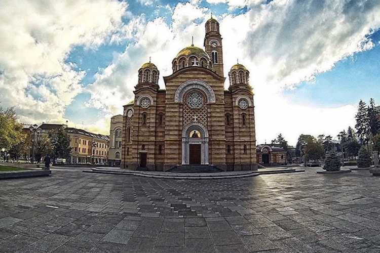 Čurkinova ulica u centru Banjaluke