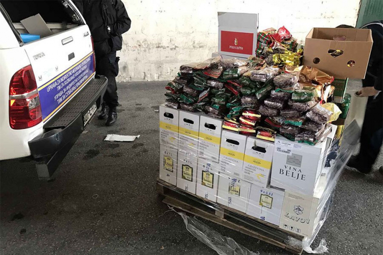 Oduzeti prehrambeni artikli u vrijednosti 30.000 KM