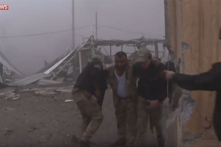 Ekipa Sky news preživjela napad bombaša samoubice