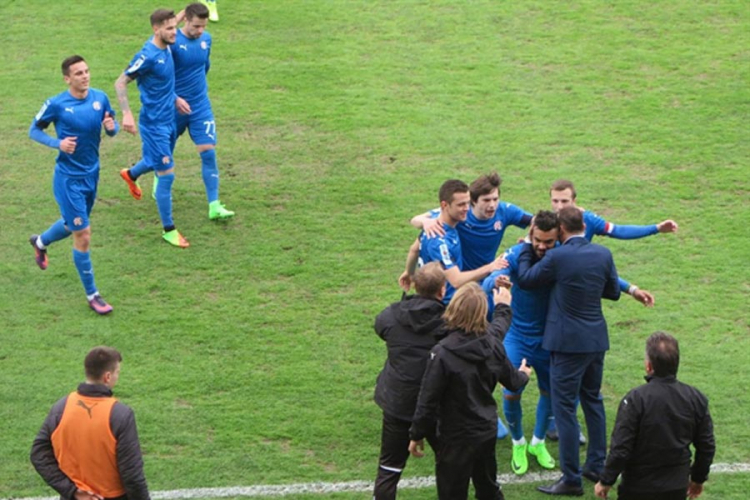 Dinamo ubjedljiv protiv Istre 1961
