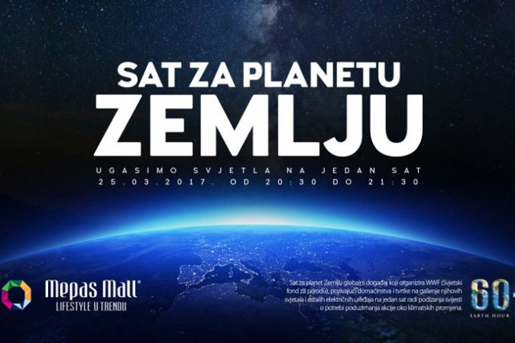 Večeras 'Sat za planetu Zemlju' 