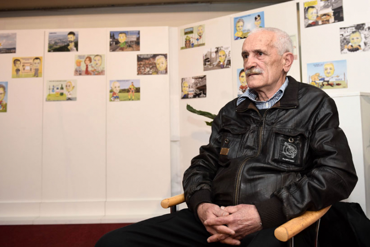 Rajko Pušić proslavio 55 godina od objavljivanja prve karikature