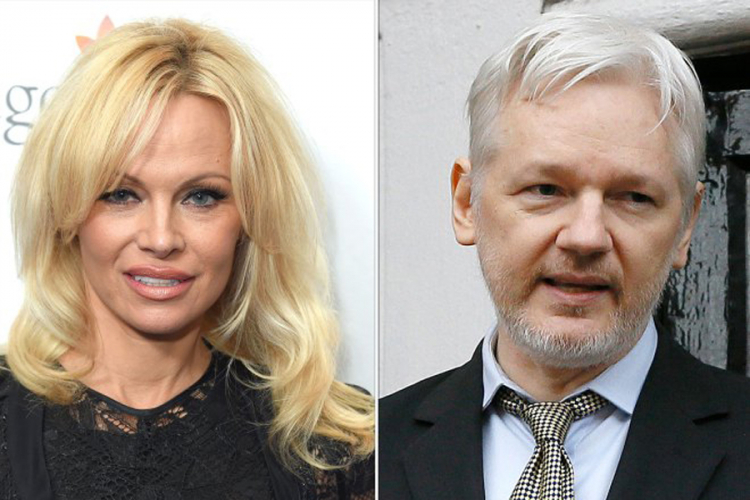 Pamela Anderson u ljubavnoj vezi sa Asanžom?