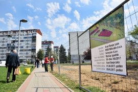Počeli radovi na igralištu u Boriku