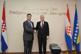 Plenković: Želimo da pomognemo evropski put BiH
