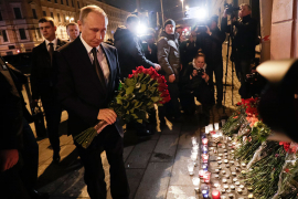 Putin položio cvijeće na mjestu eksplozije