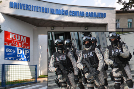 SIPA pretresa Univerzitetski klinički centar Sarajevo