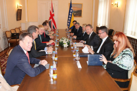 Izetbegović i Džonson: BiH ostaje prioritet Velikoj Britaniji