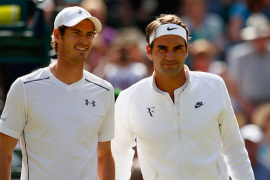 Marej ponovo na terenu, Federer ga razbio