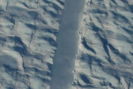 NASA snimila opasnu pukotinu na jednom od najvećih glečera svijeta