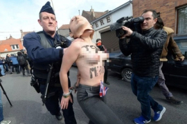 Izbori u Francuskoj: Le Pen glasala, protestantkinje u toplesu izazvale ...
