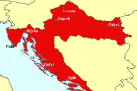 Hrvatska nepostojeća za 18 država