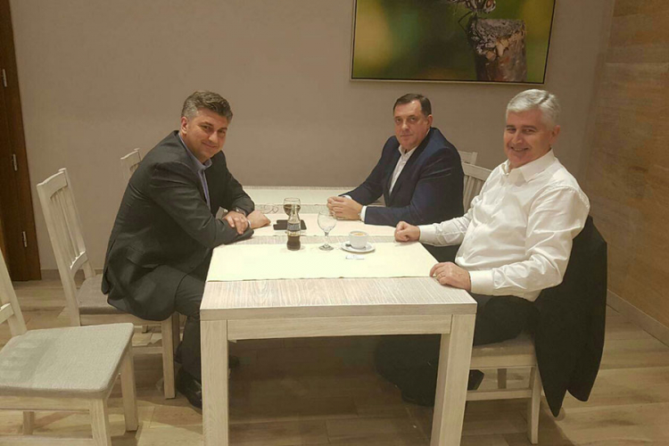 Dodik i Plenković o izgradnji mosta u Gradišci