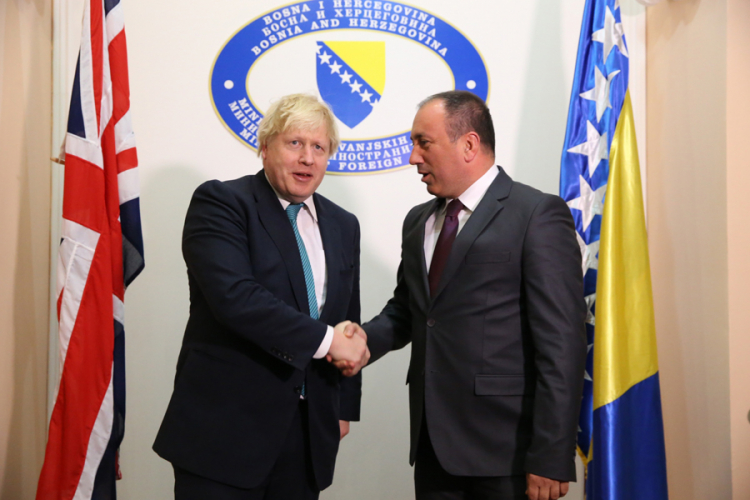 Džonson u Sarajevu: Napuštamo EU, ne Evropu i BiH