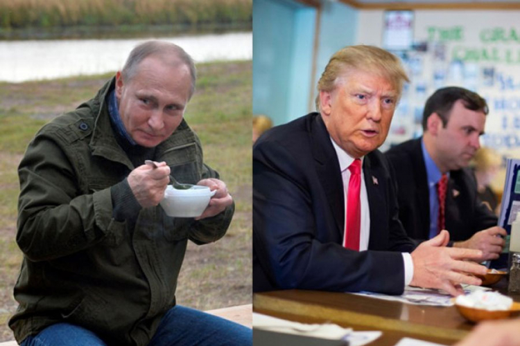 Šta najviše vole da jedu Putin i Tramp
