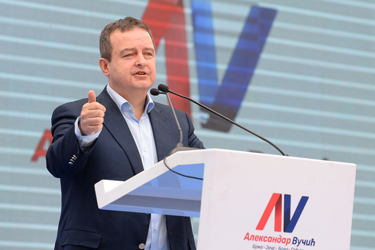 Dačić: Ne znam kakav mađioničar može da pokrade 40% glasova