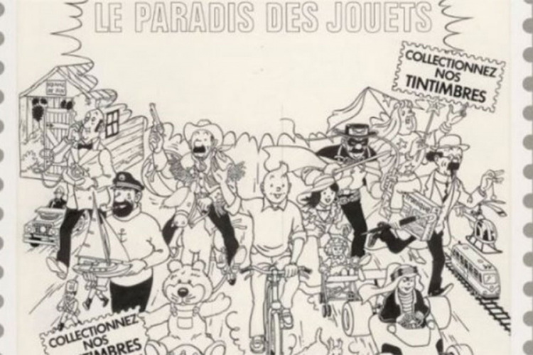 Rijetka ilustracija Tintina prodana za 753 000 evra 