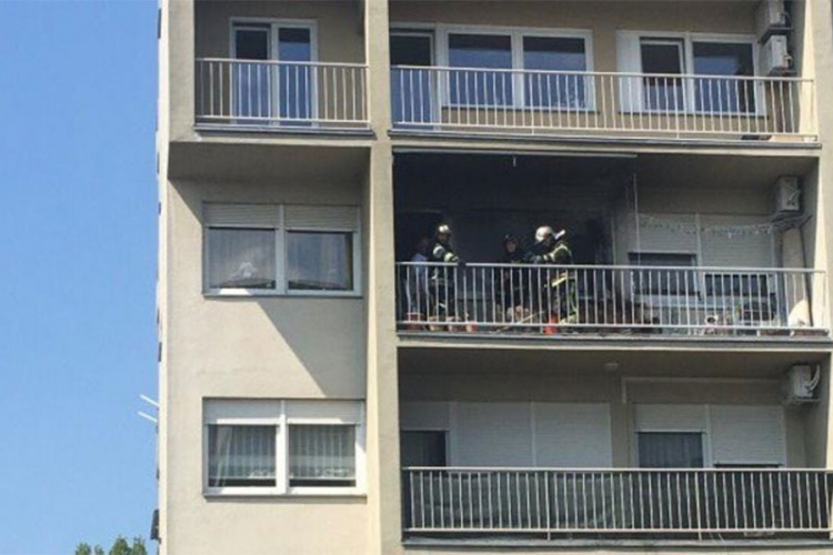 Roštiljali na balkonu pa zamalo zapalili cijelu zgradu