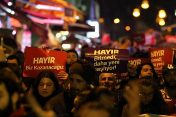 Nastavljeni protesti protiv Erdoana u Istanbulu
