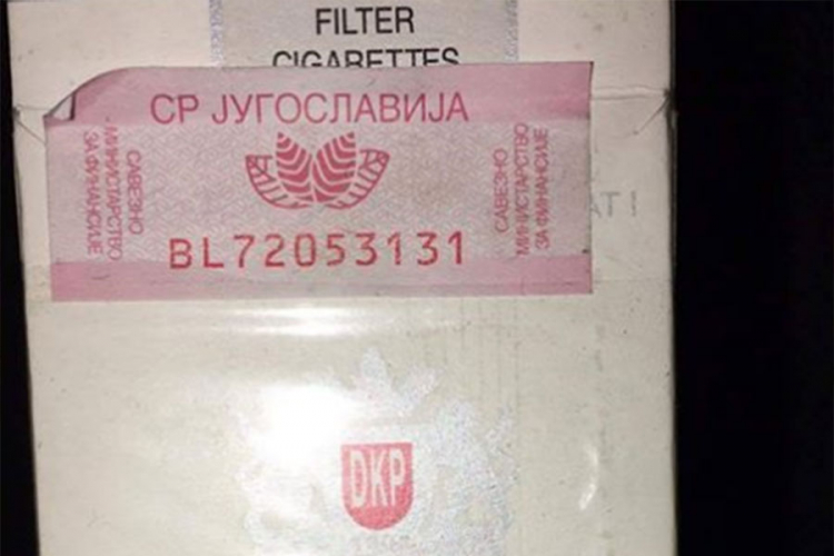 Na cronogorskim trafikama vaskrsle cigarete iz SR Jugoslavije