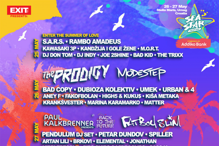 S.A.R.S., Kawasaki 3P i Rambo na nultom danu Sea Star festivala