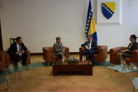 Zvizdić s ambasadorima Italije i Bugarske: Strateški cilj nam je ...