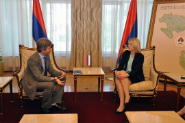 Cvijanović sa Fergusonom: Srpska ostaje posvećena reformskim procesima