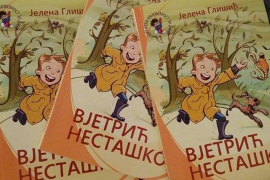 Knjiga za djecu Jelene Glišić "Vjetrić nestaško" pred čitaocima

