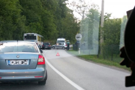 Sudar dva golfa u Banjaluci, saobraćaj otežan