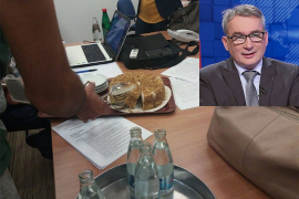 Bosić oženio sina, tortom u Parlamentu BiH častio i novinare