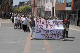 Obilježen dan bijelih traka: Ruže za stradalu djecu