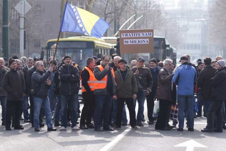 Kazne za organizovanje februarskog protesta u Sarajevu