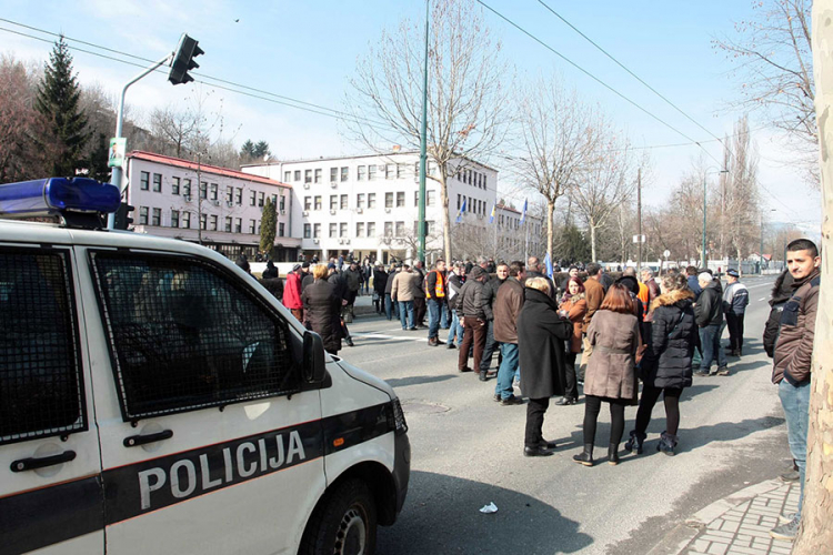 Nakon protesta radnika "Željezare" u Sarajevu sindikalci kažnjeni