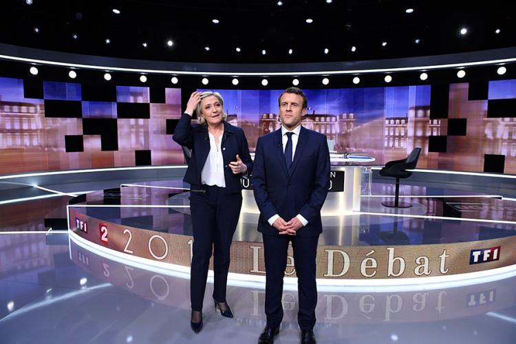 Ankete pokazuju: Makron ubjedljiviji od Le Penove tokom debate