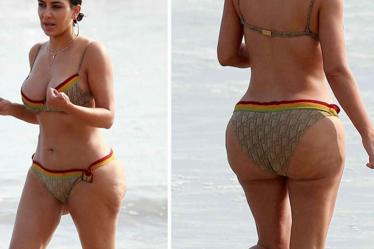 Kanje bijesan na Kortni Kardašijan jer je slikala Kim na plaži
