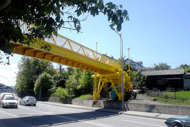 Pasarela na Petrićevcu u novom ruhu


