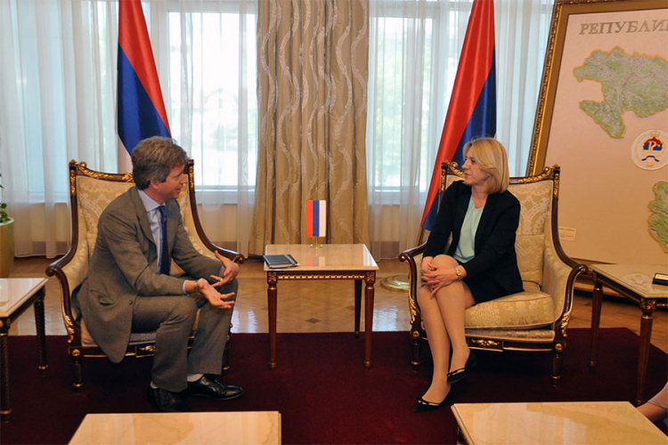 Cvijanović sa Fergusonom: Srpska ostaje posvećena reformskim procesima