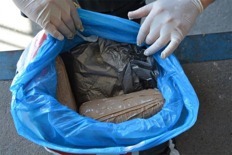 Granična policija BiH zaplijenila 22 kilograma marihuane u Gradišci
