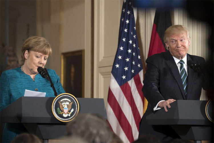 Bijela kuća: Tramp i Merkel u dobrim odnosima