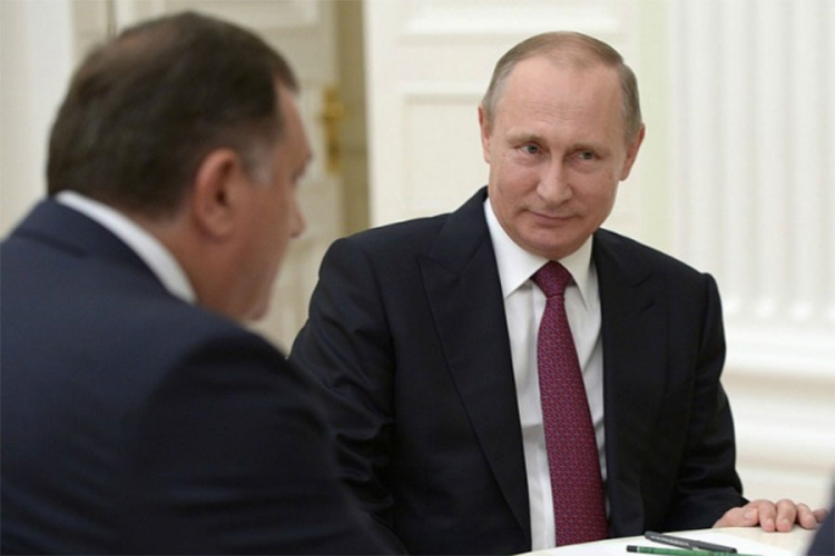 Potvrđeno: Dodik se sastaje sa Putinom u Sankt Peterburgu