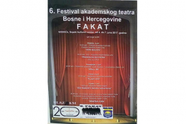 Sutra 6. festival akademskog teatra mladih BiH u Modriči
