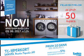 Beko shop od sutra i u Dervišima