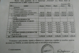 Direktor banjalučke Toplane ima platu 8.000 KM dva puta godišnje