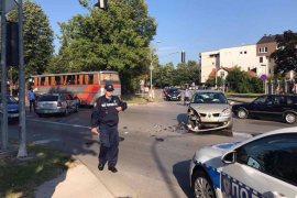 Udes kod zgrade Vlade u Banjaluci, ima povrijeđenih