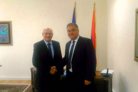 Ivanić sa hrvatskim ambasadorom: Unaprijediti privrednu saradnju