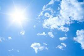 Sunčano i veoma toplo