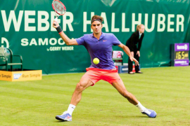 Federer u dva seta do četvrtfinala Halea
