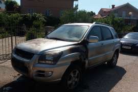 Gorio auto advokatice u trebinjskom naselju Vinogradi