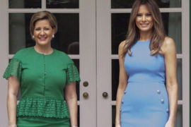 Melanija Tramp trudna?